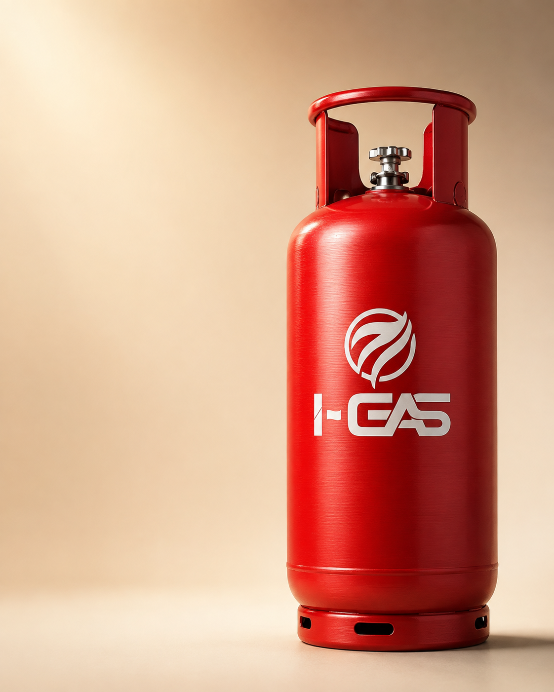 Red I-GAS 12.5kg LPG cylinder